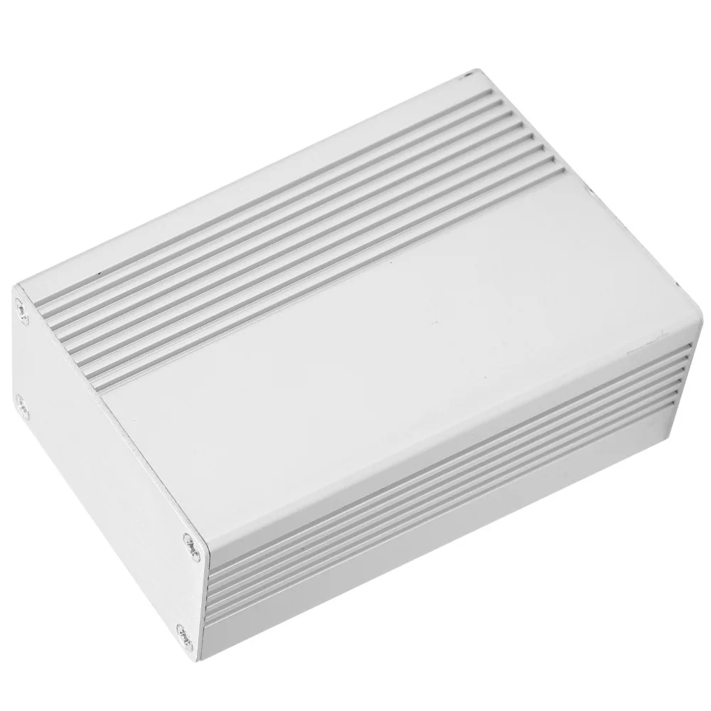 Aluminum Alloy Project Box 100x65x35mm Dust proof Waterproof PCB Instrument Box Split Type Sliding Extrusion