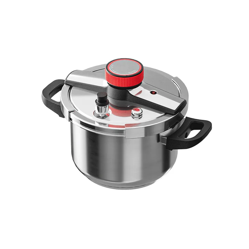 YJQ Pressure Cooker Stainless Steel Household Induction Cooker Universal Uncoated Large Capacity Pressure Cooker