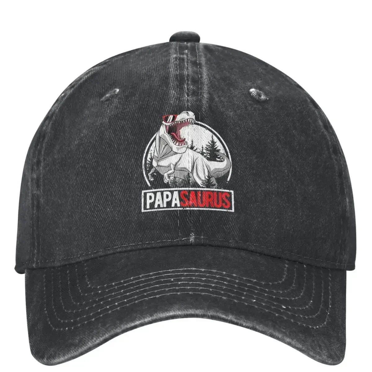 2026 PaPasaurus T Rex Washed Baseball Cap Trendy Trucker Hat Summer Men Women Hunting Camping Sun-Proof  Caps