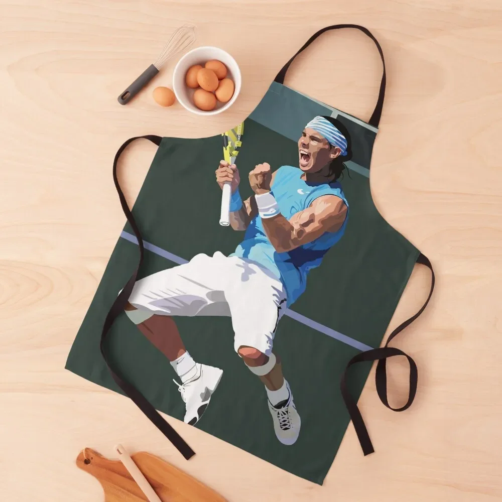 Tenis - Rafael nadal Apron Kitchen For Man barber uniform household woman Apron