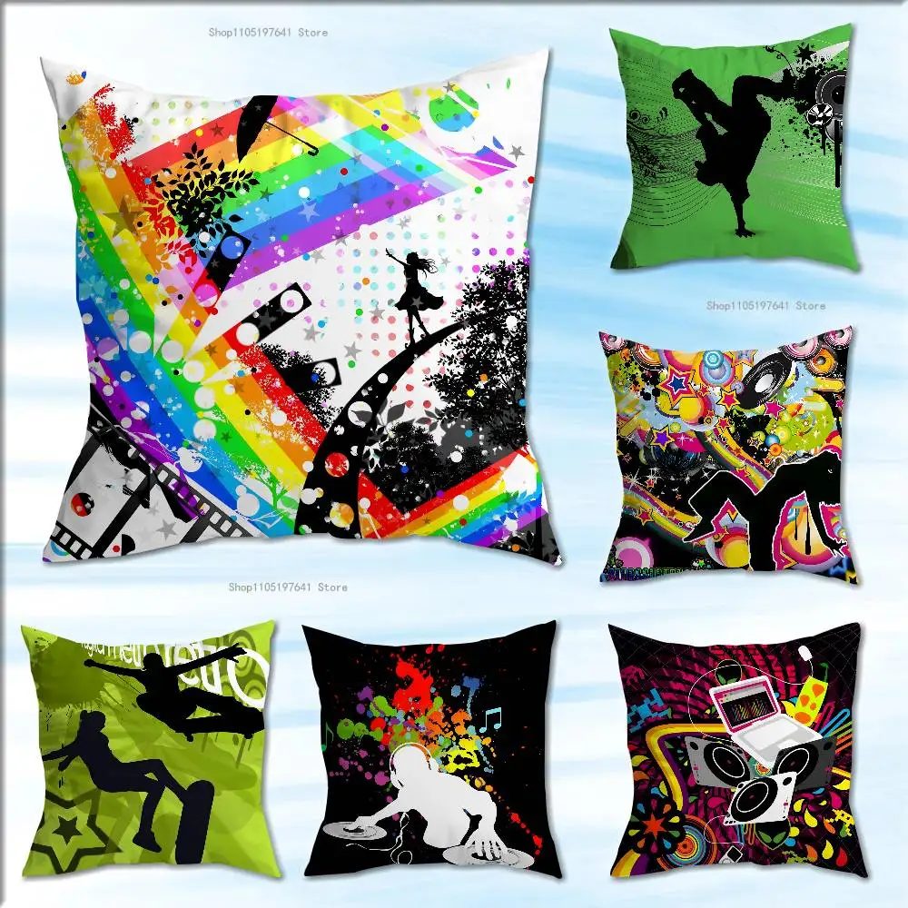 

F-Frutiger Metro Pillow Case For Sofa Decor Car Office Room Printing Cushion Cover Decorations and Protector