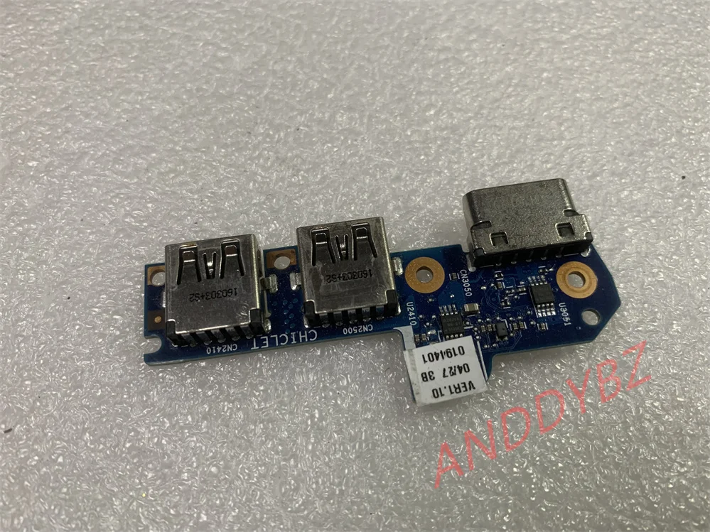 Original 6050a2638201 for HP EliteBook 840 g2 Laptop USB VGA Port Board  Works perfectly