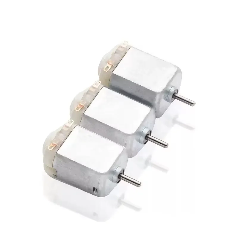 قطعتان من المحركات النحاسية ذات المغناطيس الصغير، مناسبة لتجارب تعليم العلوم والمراوح الصغيرة وفرشاة الأسنان والألعاب الصغيرة