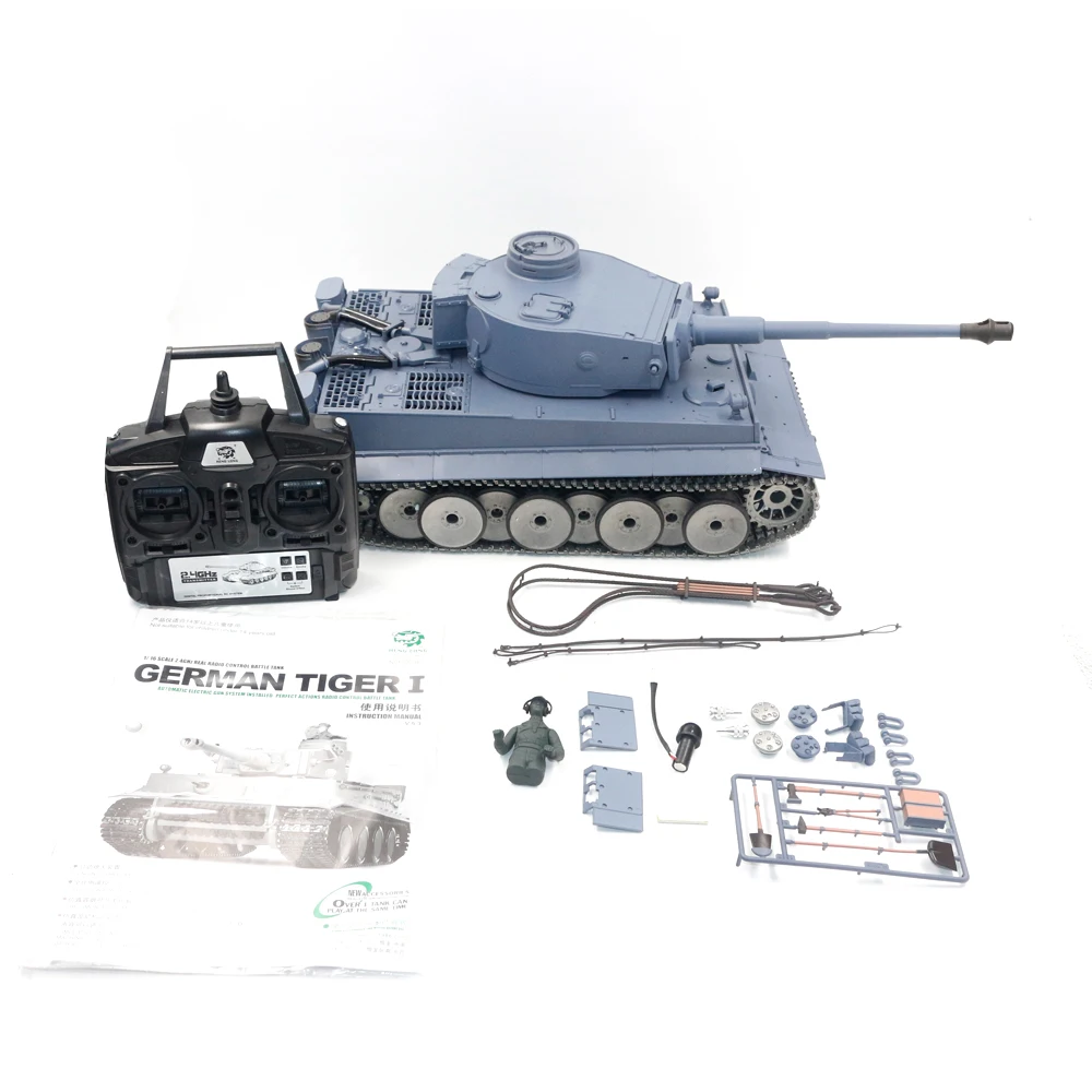 Henglong RC Tank 3818-1 German Tiger 1:16 I Heavy Remote Control Tank 3818-1 Metal Track Induced Driving Wheel