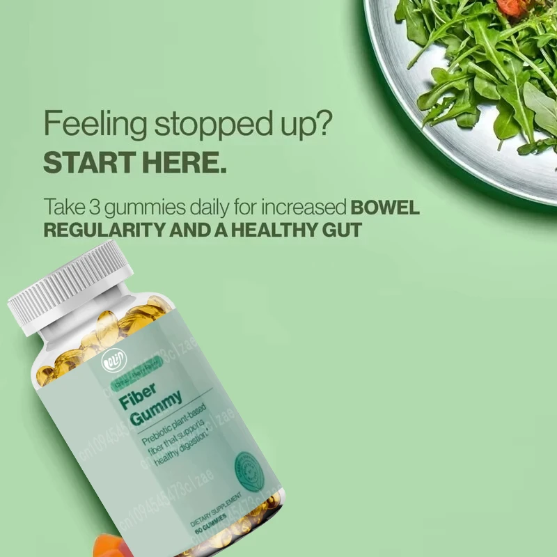 

Probiotic Fiber Vegetarian Gummies