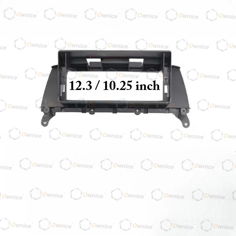 Ownice F3 12.3 10.25 Inch Car Frame Fascia Adapter Canbus Box Android Radio Fitting Panel Kit for BMW X3 X4 F25 F26 2011 - 2017