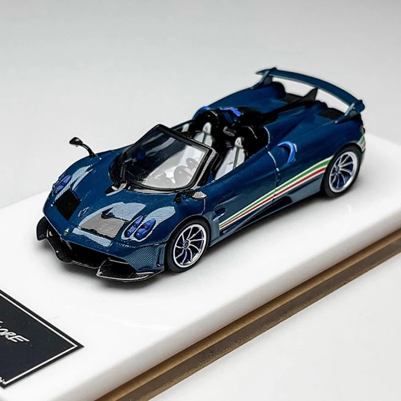 Modelo HH escala 1:64 Huayra Tricolore, coche en miniatura de aleación, juguetes para niños, colección de regalos, decoración de recuerdo para adultos, exhibición estática