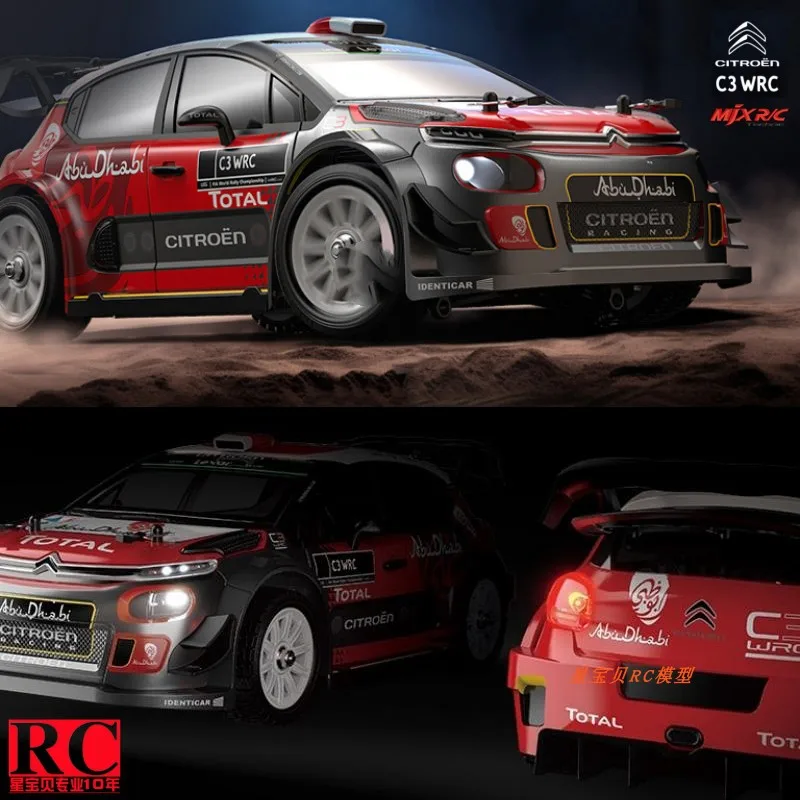 

Hyper 1:14 Scale Brushless Remote Control Car High-Speed Electric Off-Road Drift Vehicle Simulation Wrc Citroen C3 Rc Cars Set