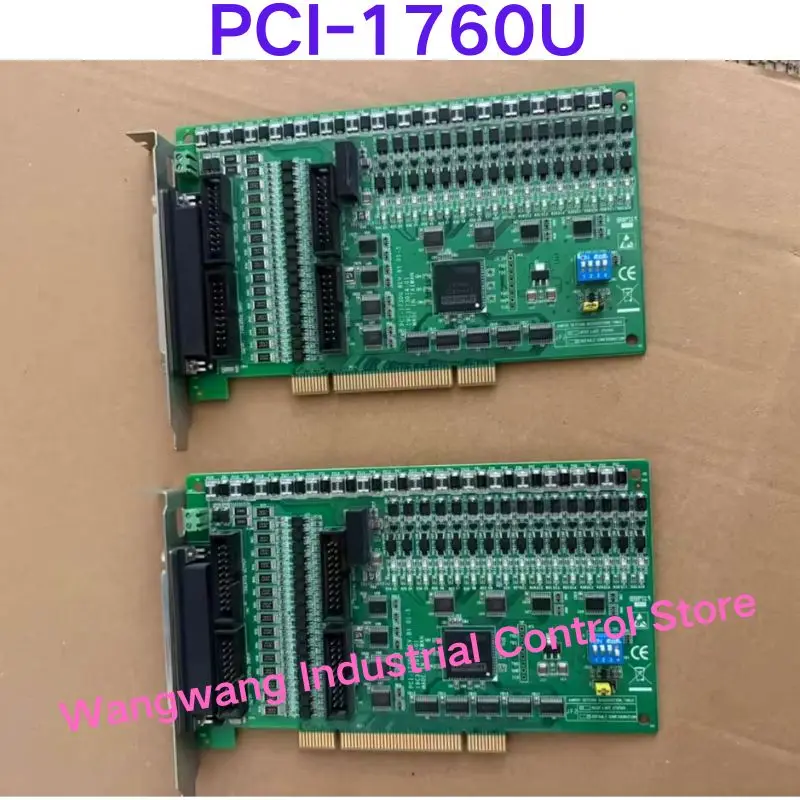 

Second-hand test OK ,PCI-1710U Data Acquisition Card
