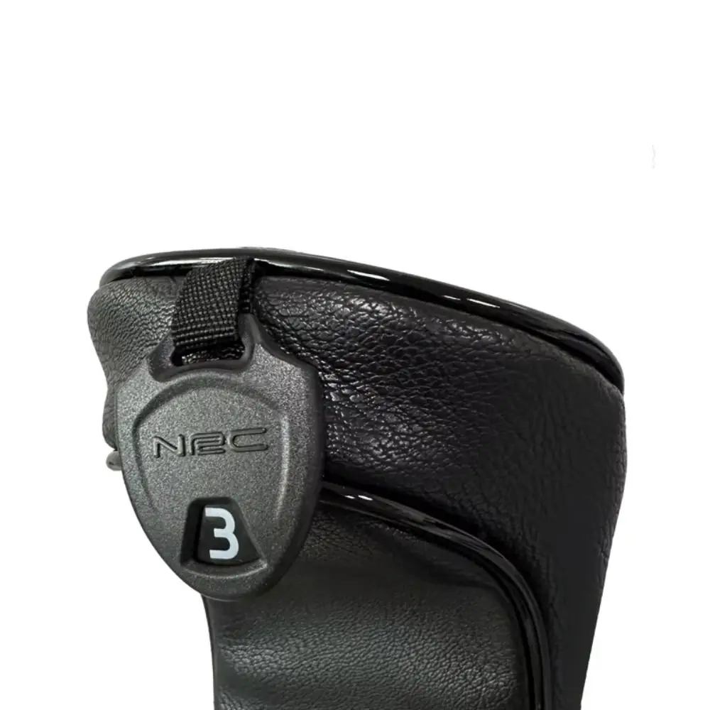 

PU Leather Golf Wood Cover Mallet Putter Waterproof Golf Headcover Hybrid 2 Color Golf Club Protector Outdoor Sports