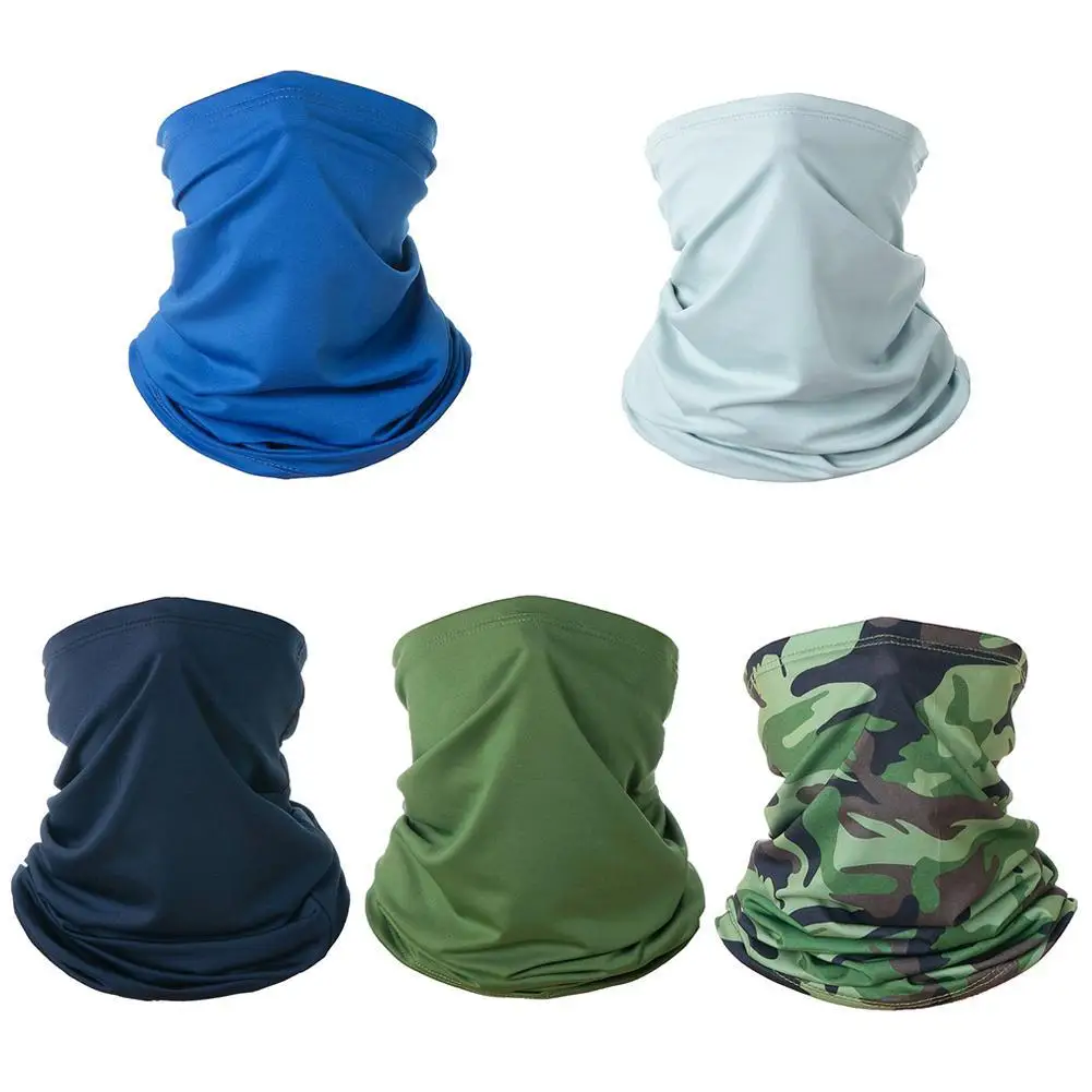 

Breathable Sunscreen Ice Silk Scarf Outdoor Fishing Magic Face Scarf Neck Sleeve Cycling Mask Sports Headgear