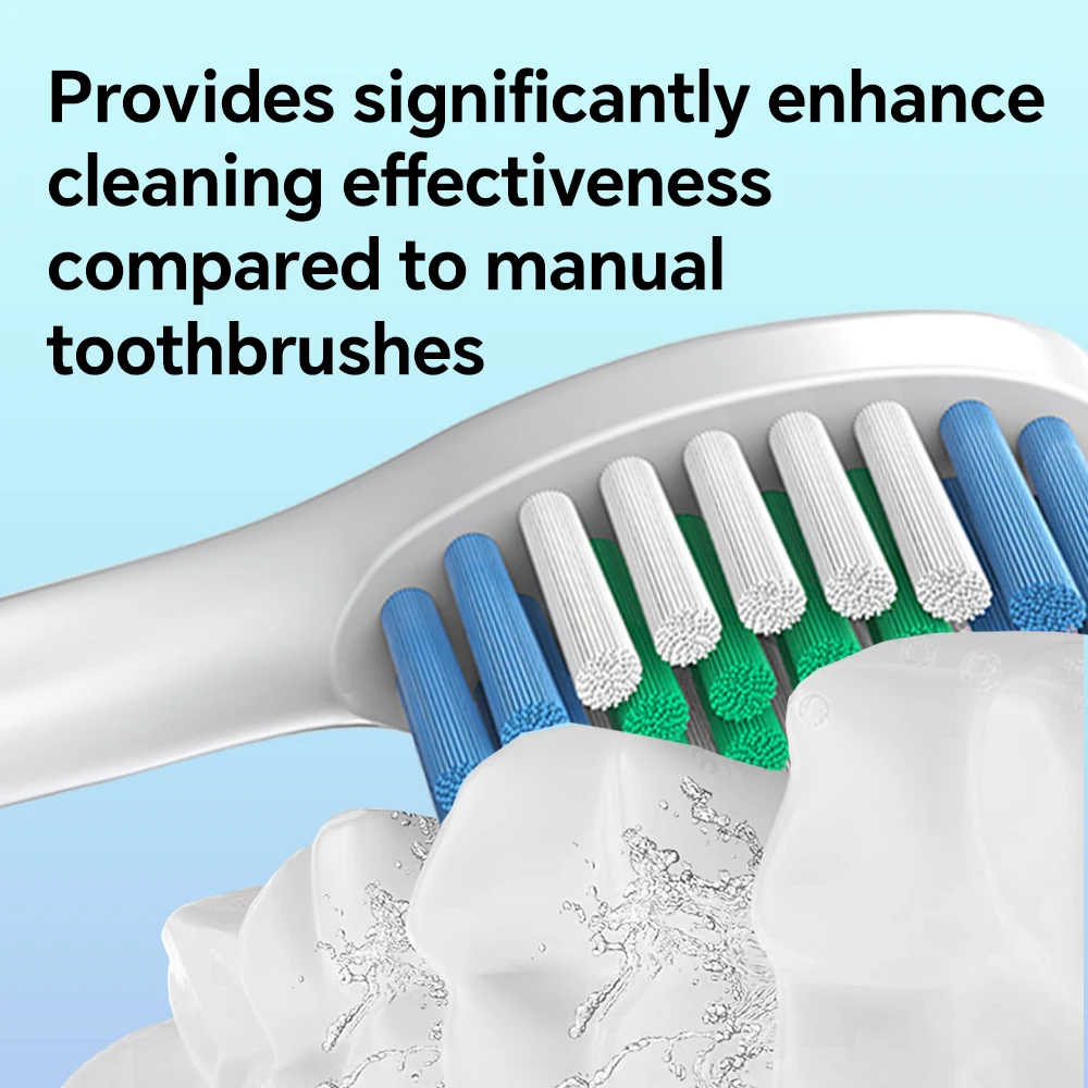 Compatible with Philips Sonicare Electric Toothbrush Replacement Brush Heads, Professional Toothbrushes Head for 4100 1100 5300 gallery 4