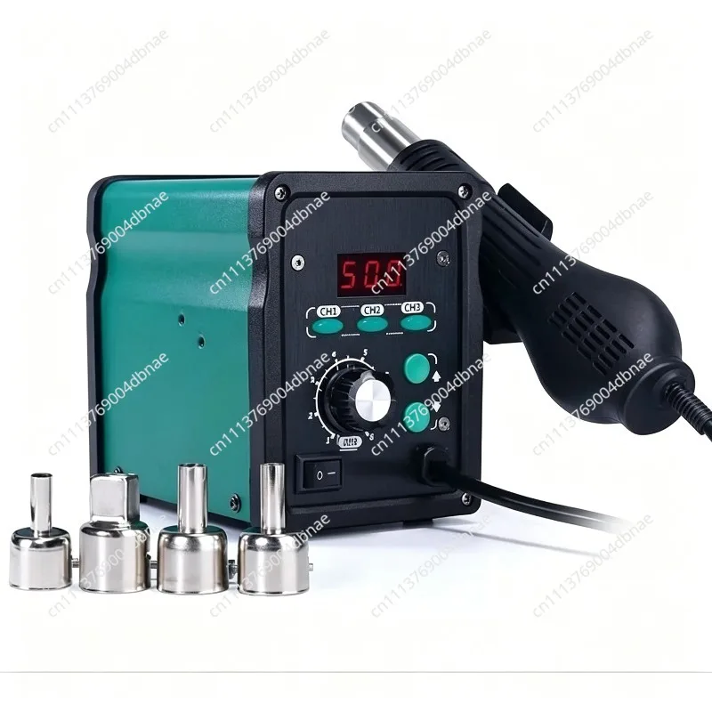 959D Small Repair Mobile Phone for Hot Air Gun, Adjustable Temperature Industrial Air Gun Dismantling and Welding Table