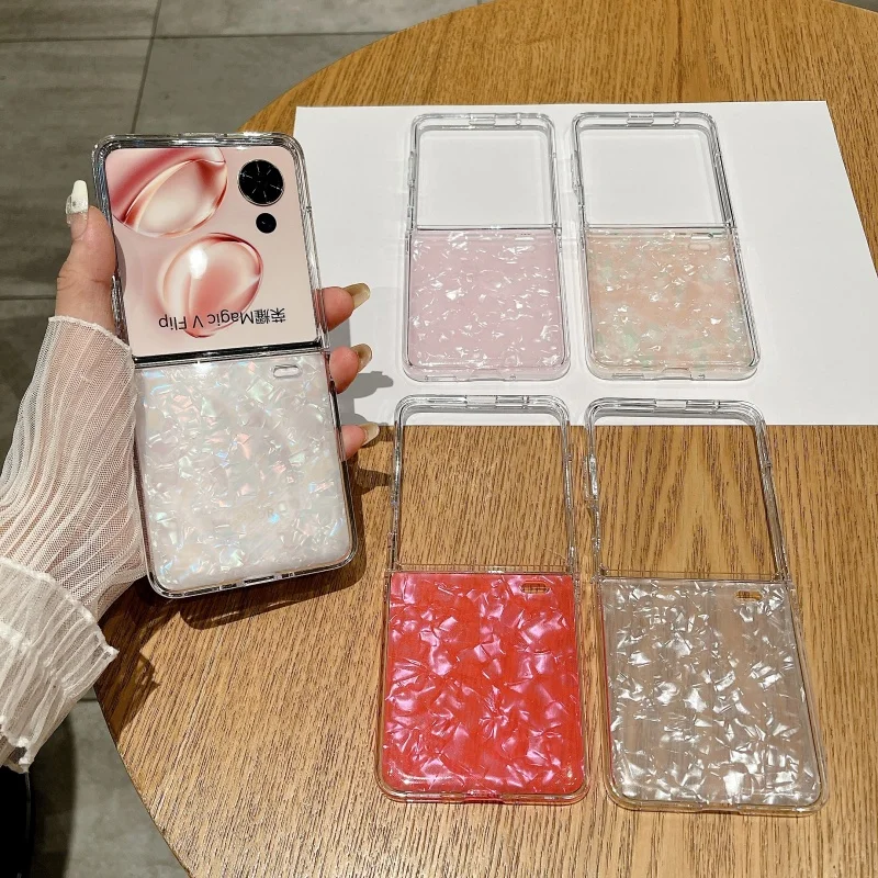 

Phone Case for HONOR Magic V FLIP New Shell Pattern Case for HONOR Magic V FLIP