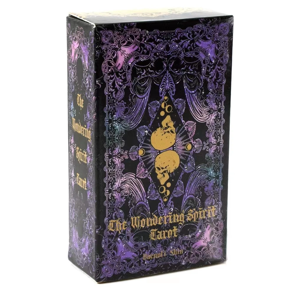 

The Wandering Spirit Tarot Deck Leisure Party Table Game High Quality Fortune-Telling Prophecy Oracle Cards With PDF Guidebook