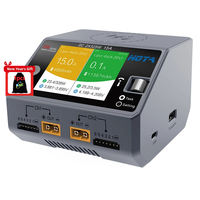 HOTA D6 Dual Smart Charger DC650W 15A Built-in Micro USB for Lipo LiIon NiMH Battery with iPhone Samsung