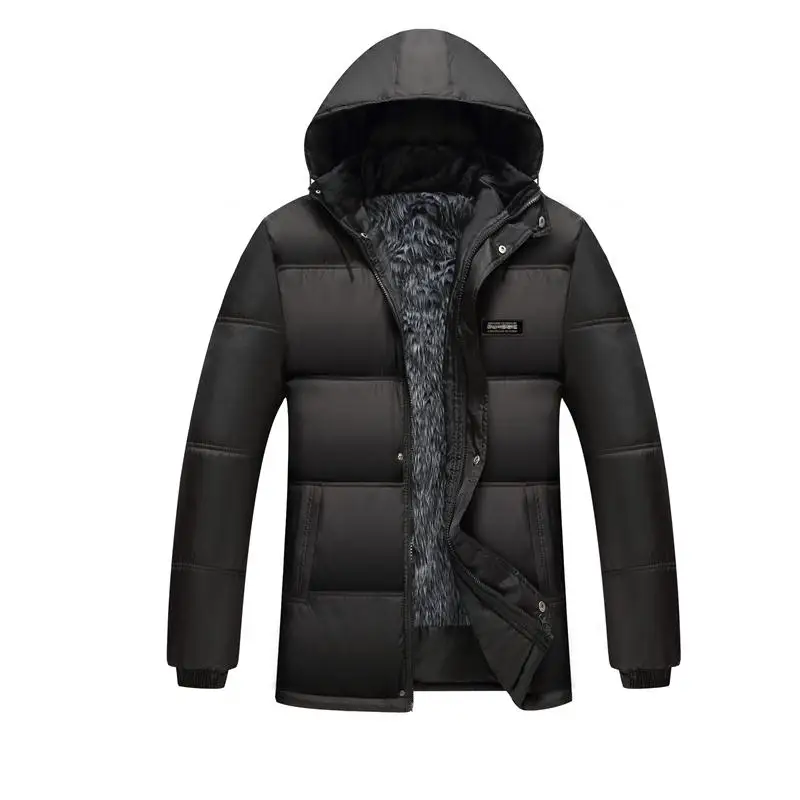

Winter new cotton jacket men's hooded Korean version slim fit casual cotton jacket warm youth men's outerwear cotton jacket