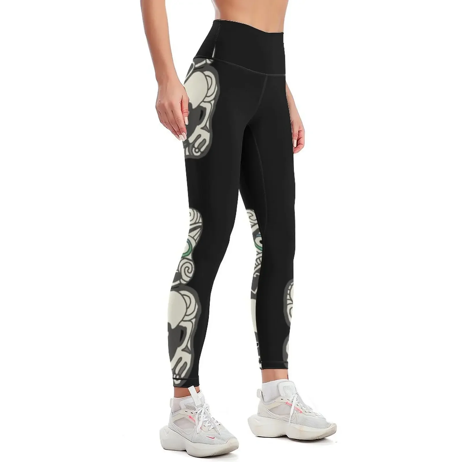 NZ Maori Tiki Leggings Women sportwear jogging pants Fitness's gym clothes Womens Leggings