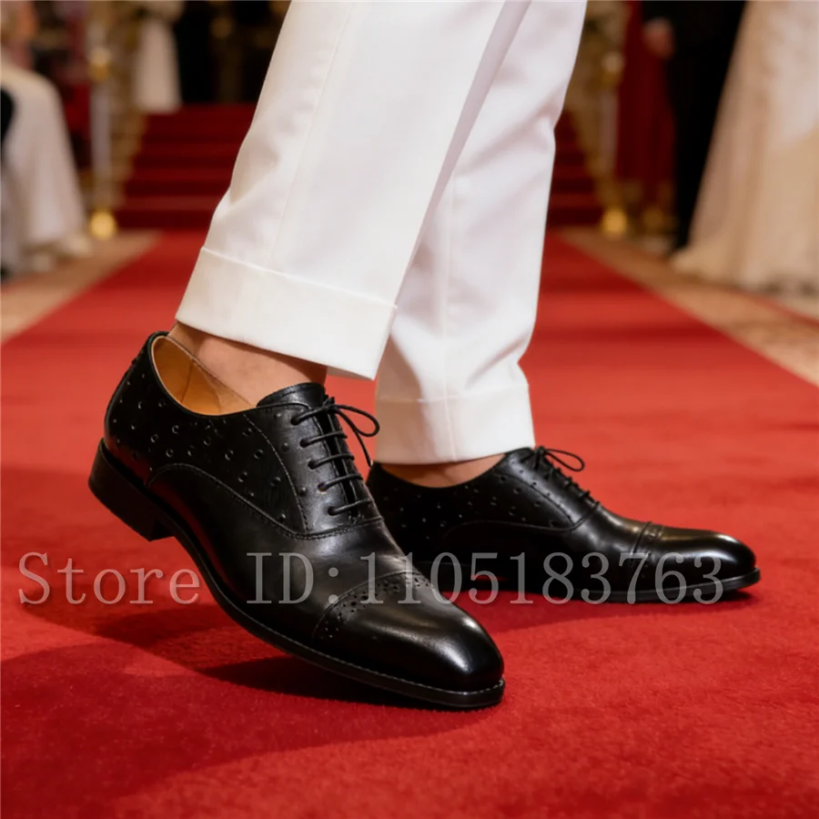 Men's Genuine Leather Formal D - Men'S Formal Office Wear Shoes ulasan dan harga