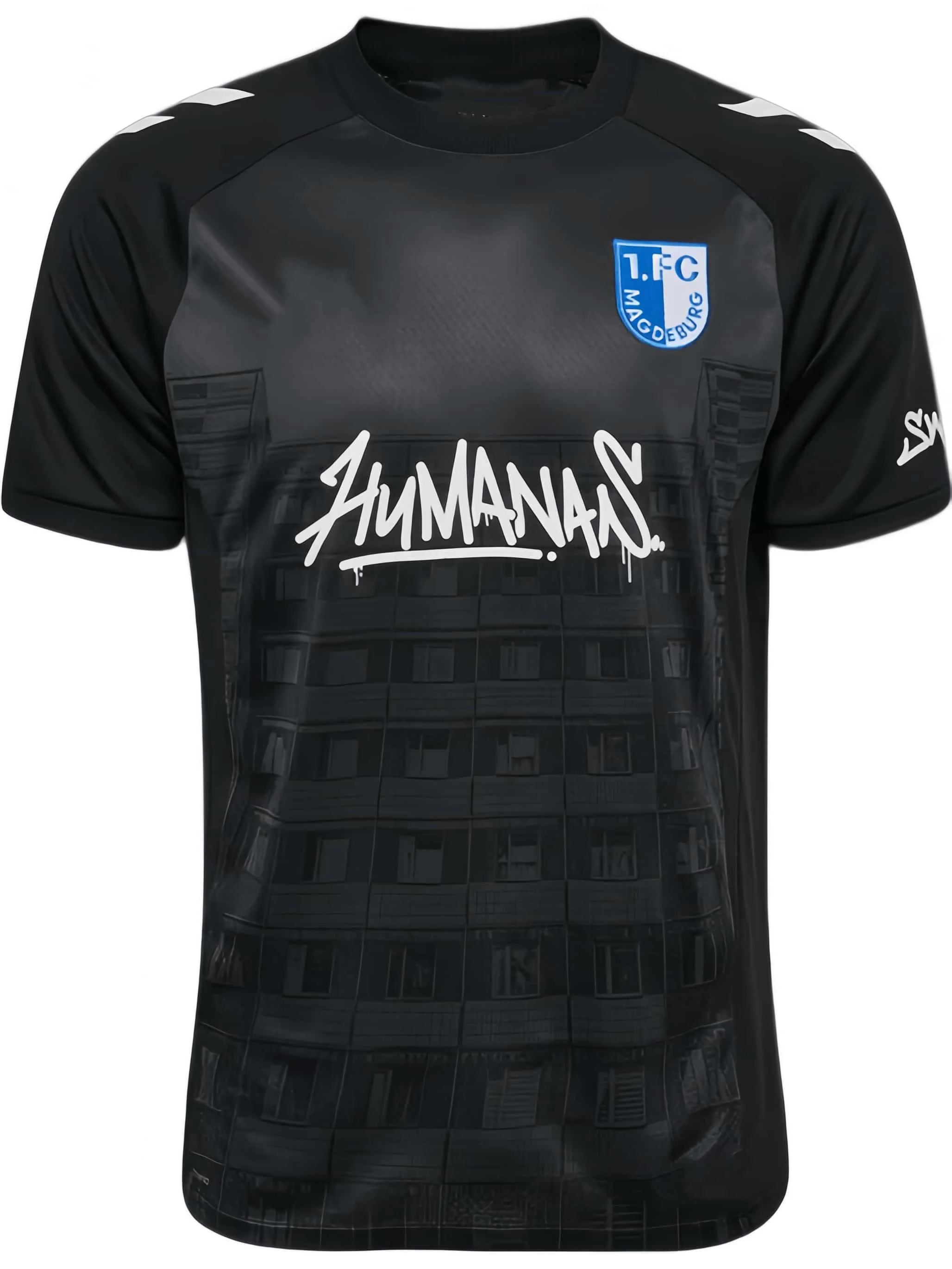 2026-27 Magdeburg Fußballtrikot im Y2K-Stil, 3D-Druck, Sport, Herren, Damen, lässig, schnelltrocknend, atmungsaktiv
