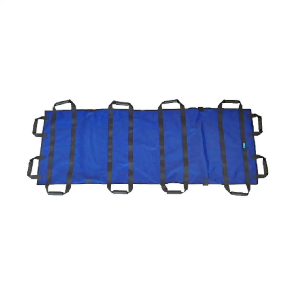 

Transport Soft Stretcher Washable Cloth Patient Transport Anti Foldable Stretcher for Elderly Disabled Mountain Rescue