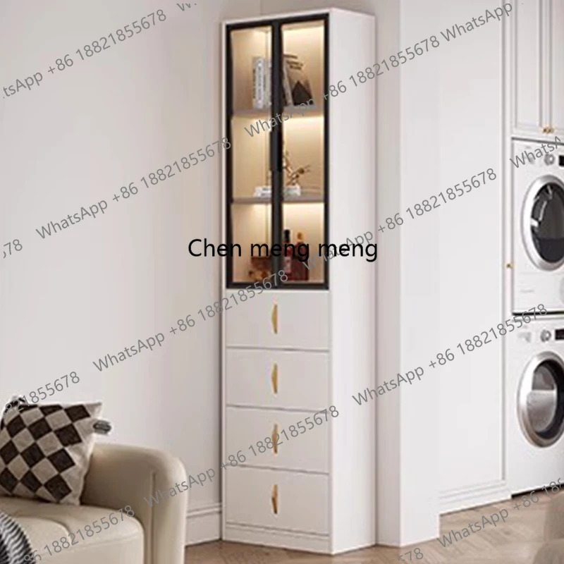 

Librero Storage Living Room Cabinets Mobile Decor Organizer Cabinets Display House Container Luxury Gabinete Hotel Furniture