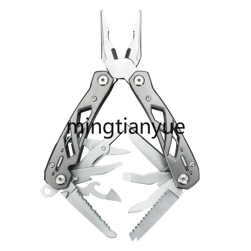 

Multi-Function Pliers Outdoor Combination Folding Security Lifesaving Tool Portable Outdoor Knife