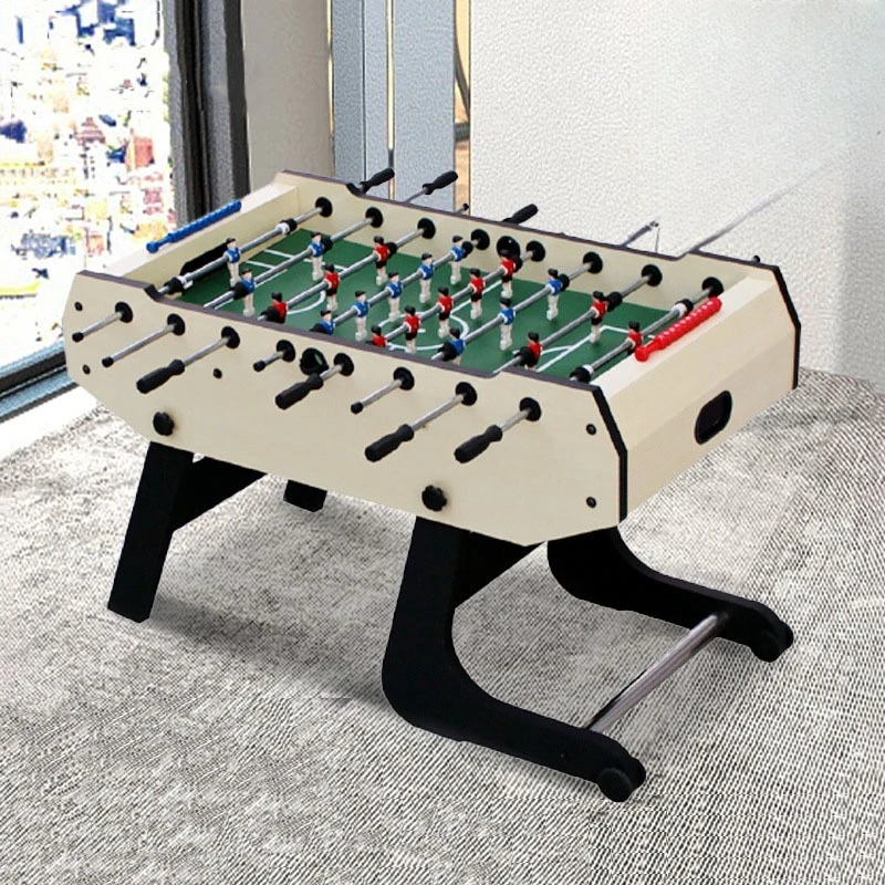French Futbolin Professional 55 Inch Engineered Wood Telescopic Rod Baby Foot Game Table Indoor