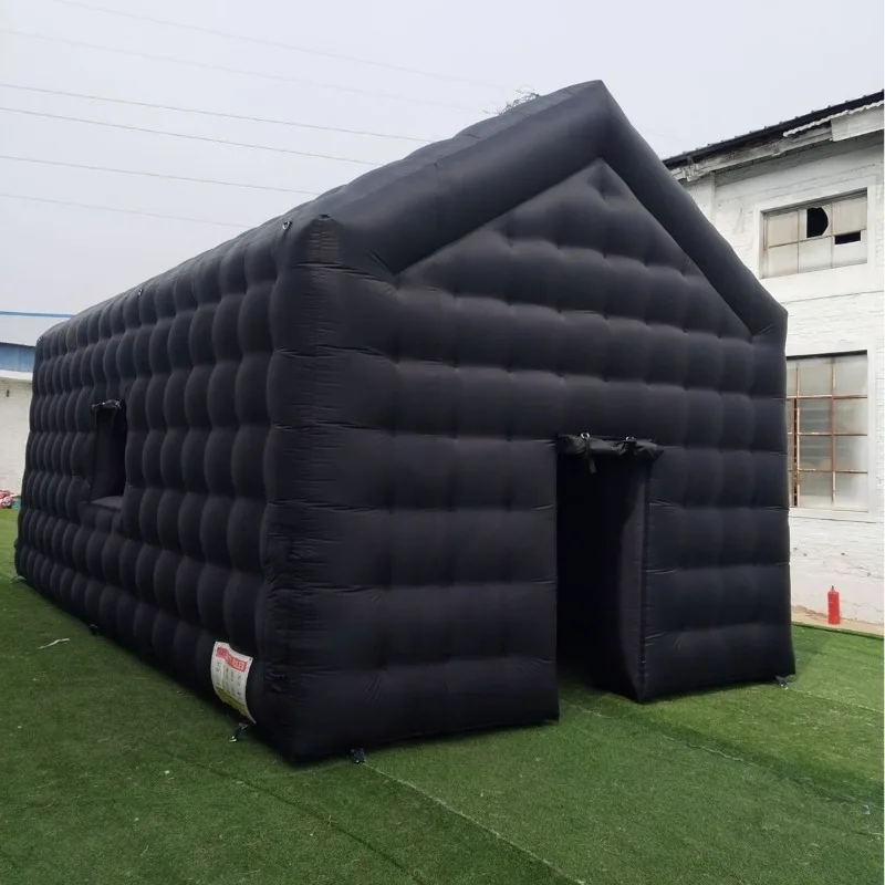 Outdoor automatic charging and deflating thickened windproof warm tent outdoor adventure camping free inflatable tent