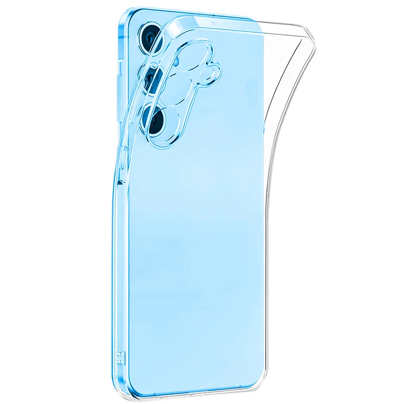 Ultra Thin Clear Full Camera Cover Silicone Soft Case For Samsung Galaxy A55 A35 A25 A15 A05s A05 A54 A34 A24 A14 Back Cover ﻿