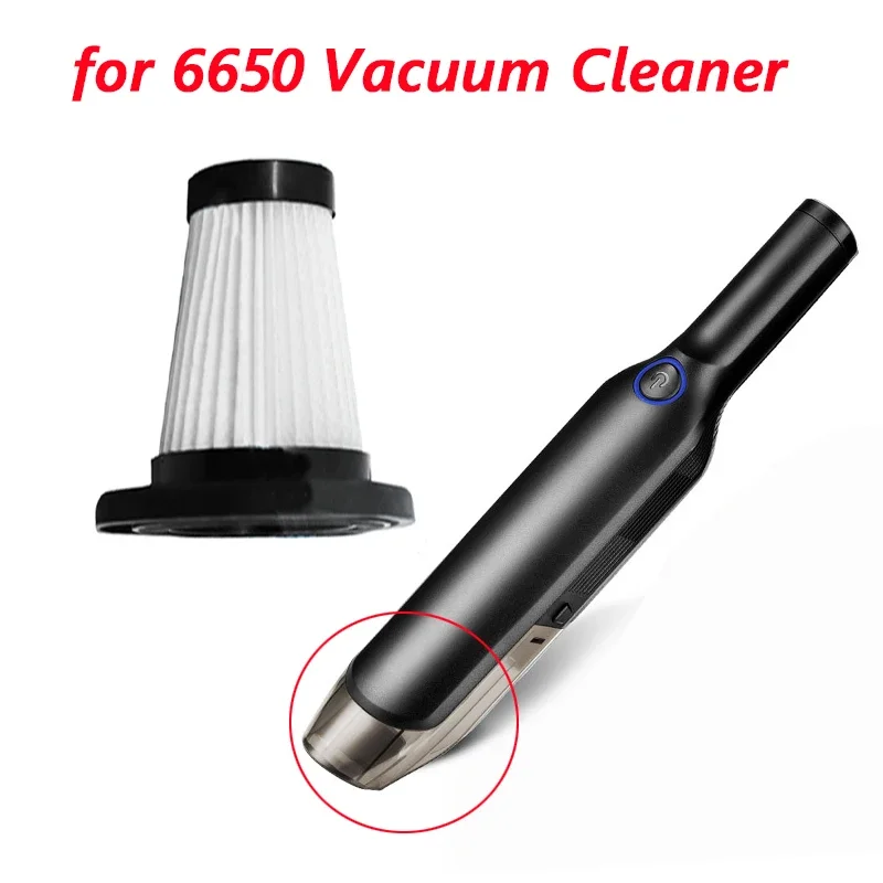 3PCS Handy Vacuum Cleaner HEPA Filter for 6053 6650 ST-8000 Replacement Parts Spare Accessories Handheld Cordless Vacuum Cleaner