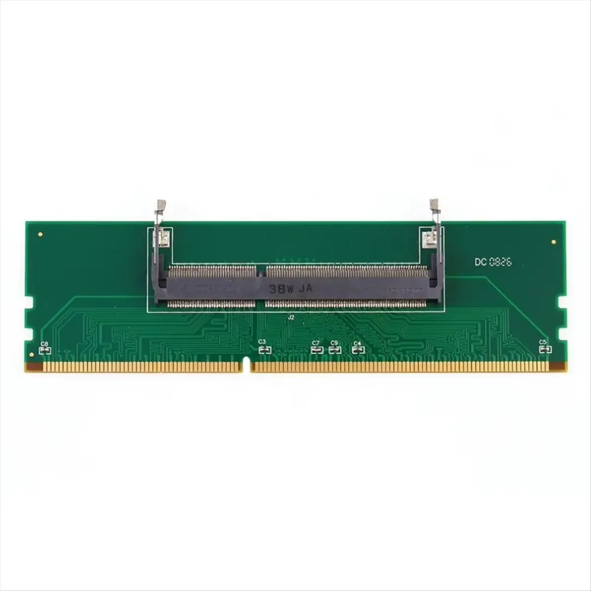 ABGN DDR3 Notebook Laptop to Desktop Memory Adapter Card 200 Pin SO-DIMM to PC 240 Pin DIMM Memory RAM Connector Adapter