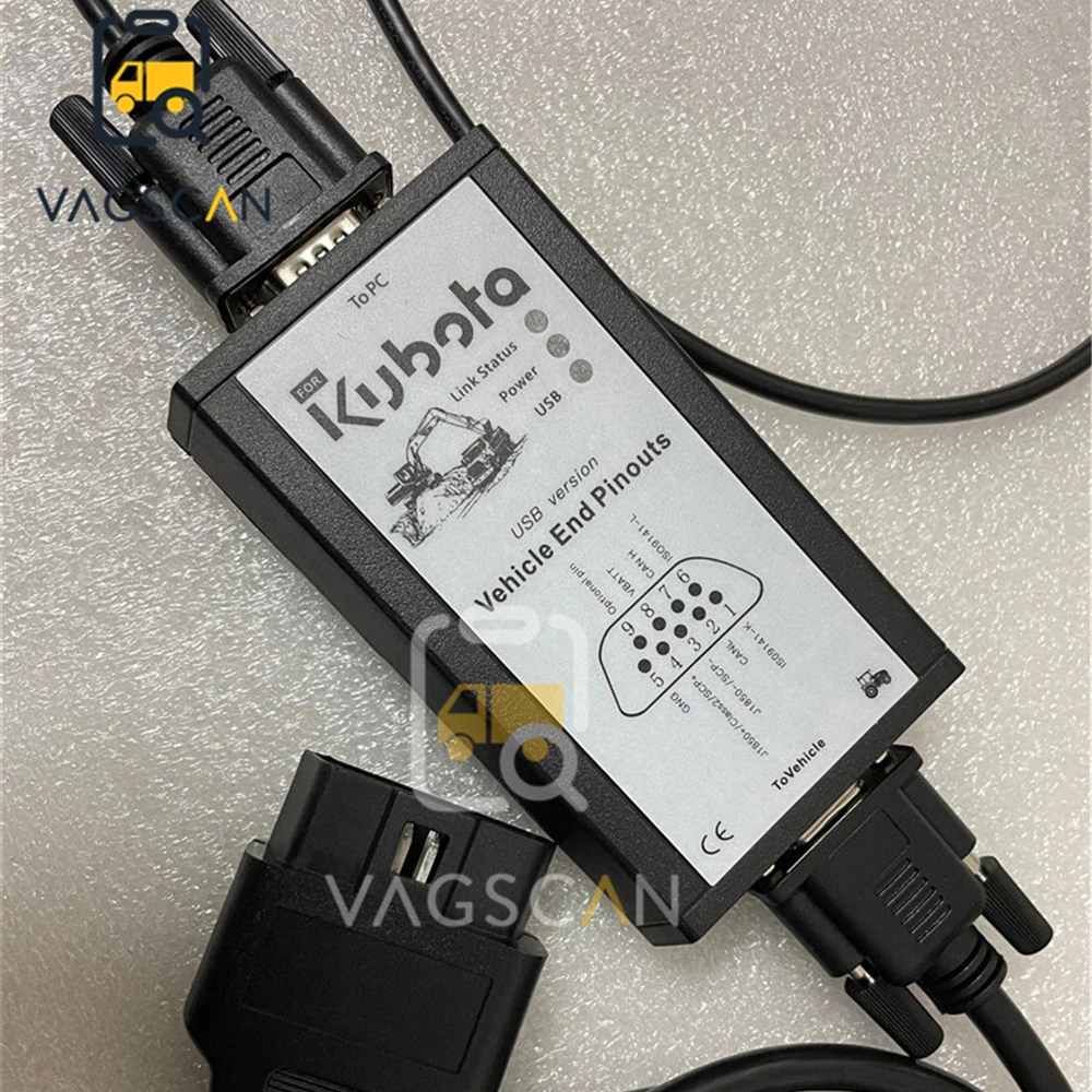 For KUBOTA Agricultural Machinery tractor truck DIAGNOSTIC TOOL TAKEUCHI Diagmaster Python DST-i datalink (DST-i) PYTHON