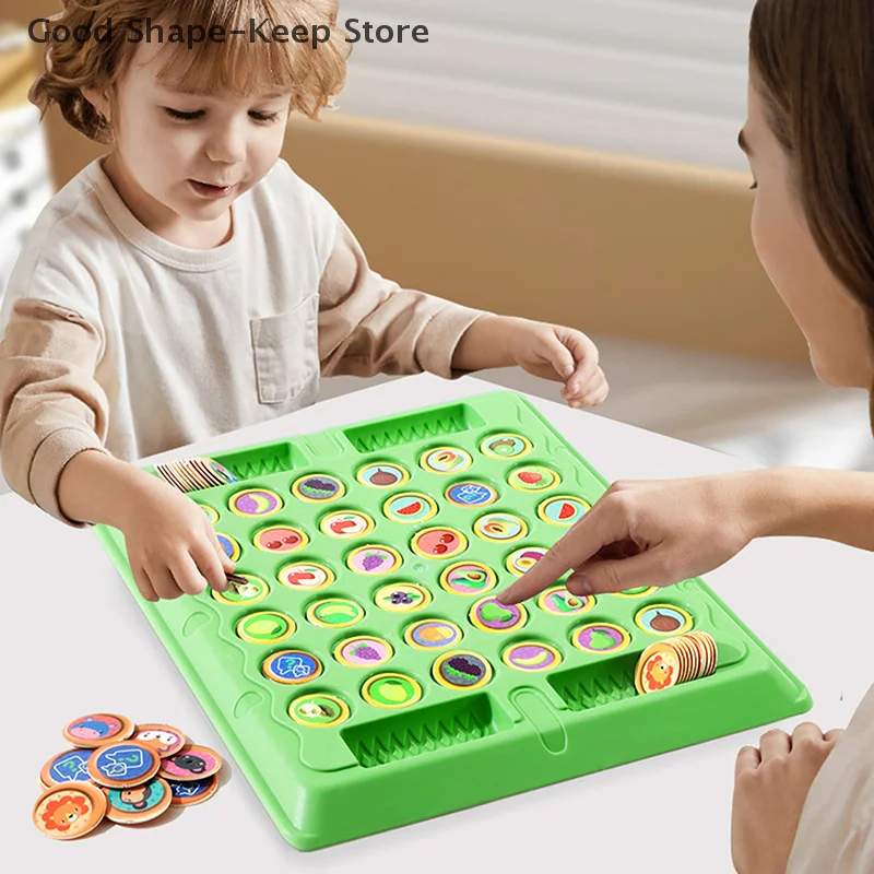 شطرنج الوجه على شكل حيوانات للأطفال: لعبة استراتيجية كلاسيكية وتعزيز الذاكرة