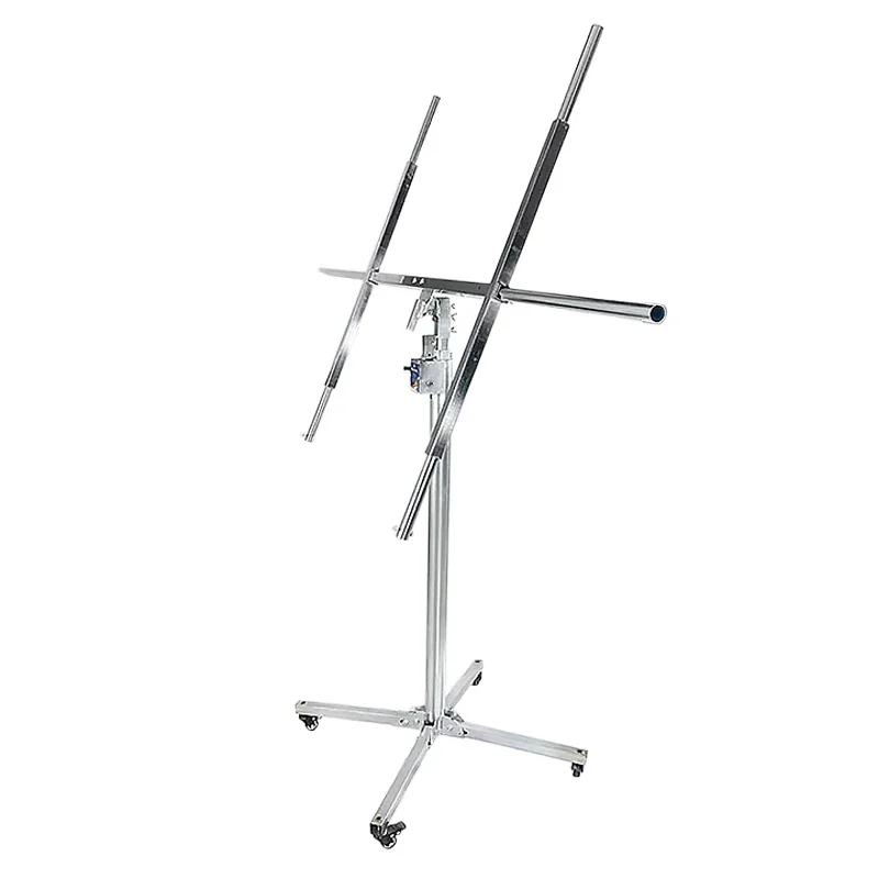 Cadre de Support de panneau de plafond pour le travail du bois, 3.7M, plate-forme de levage pour plaques de plâtre, Support manuel de levage en acier inoxydable