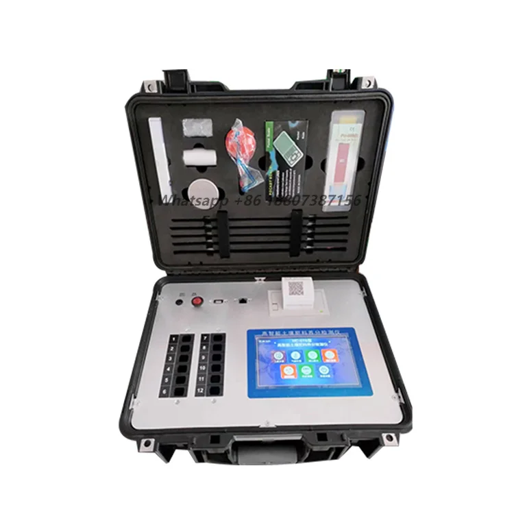Portable Soil Nutrient Detector Testing Equipment Kit for Soil NPK Analyzer Tester