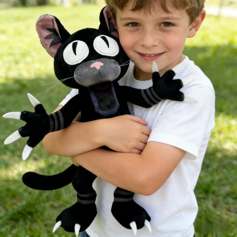 

In Stock Black Cat 99 Nights In The Forest Plush Toys 99nights Plush Doll Anime Peripherals Toy Birthday Gift