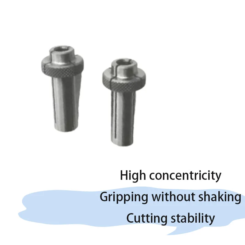 High precision variable diameter sleeve ranging from 6mm to 3.175mm/3mm/4mm, suitable for CNC engraving machine spindle chuck