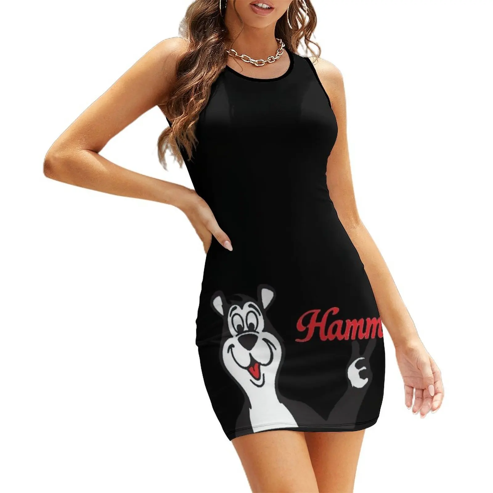 

vintage bear hamms Sleeveless Sundress dresses for official occasions women's luxury party dress dresses for prom