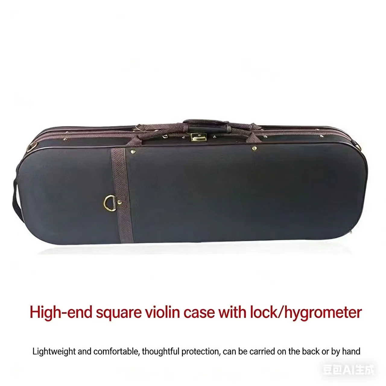 Fotografia 6: Estojo de Violino Premium em Tecido Oxford Leve, Resistente à Pressão, à Prova de Desgaste e Umidade, Bolsa Super Leve