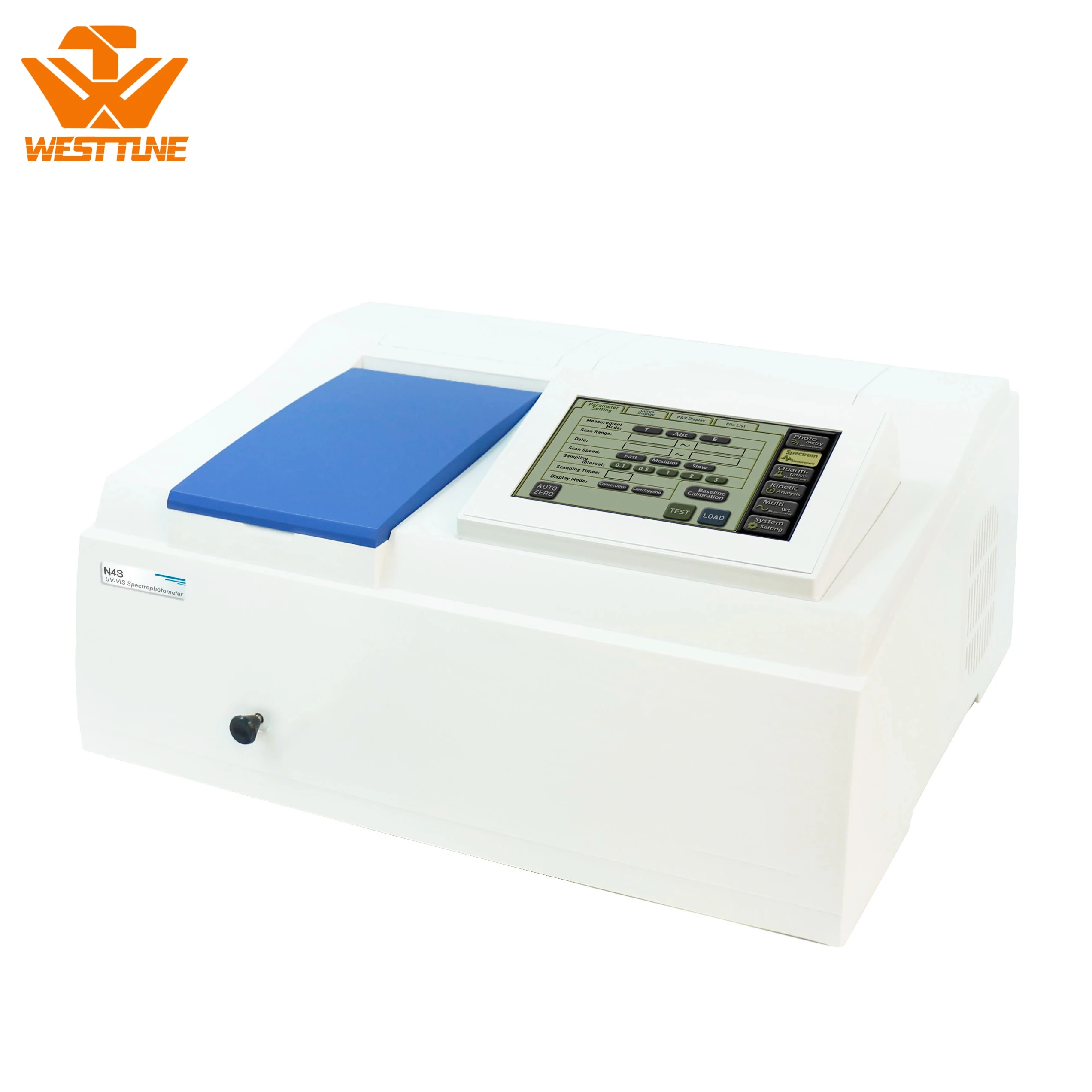 190-1100nm Laboratory UV Spectrophotometer with Printer UV-VIS Spectrophotometer