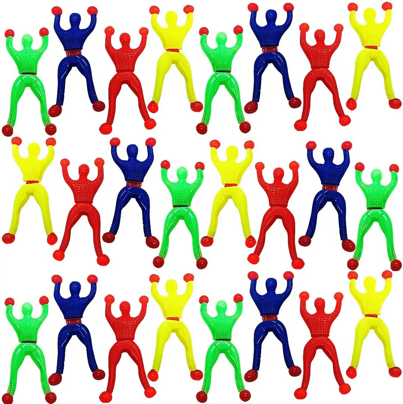 

10/100Pcs Novelty Sticky Wall Climbing Climber Men Kids Boy Birthday Party Favors Supplies Pinata Fillers Treat Bag Gifts