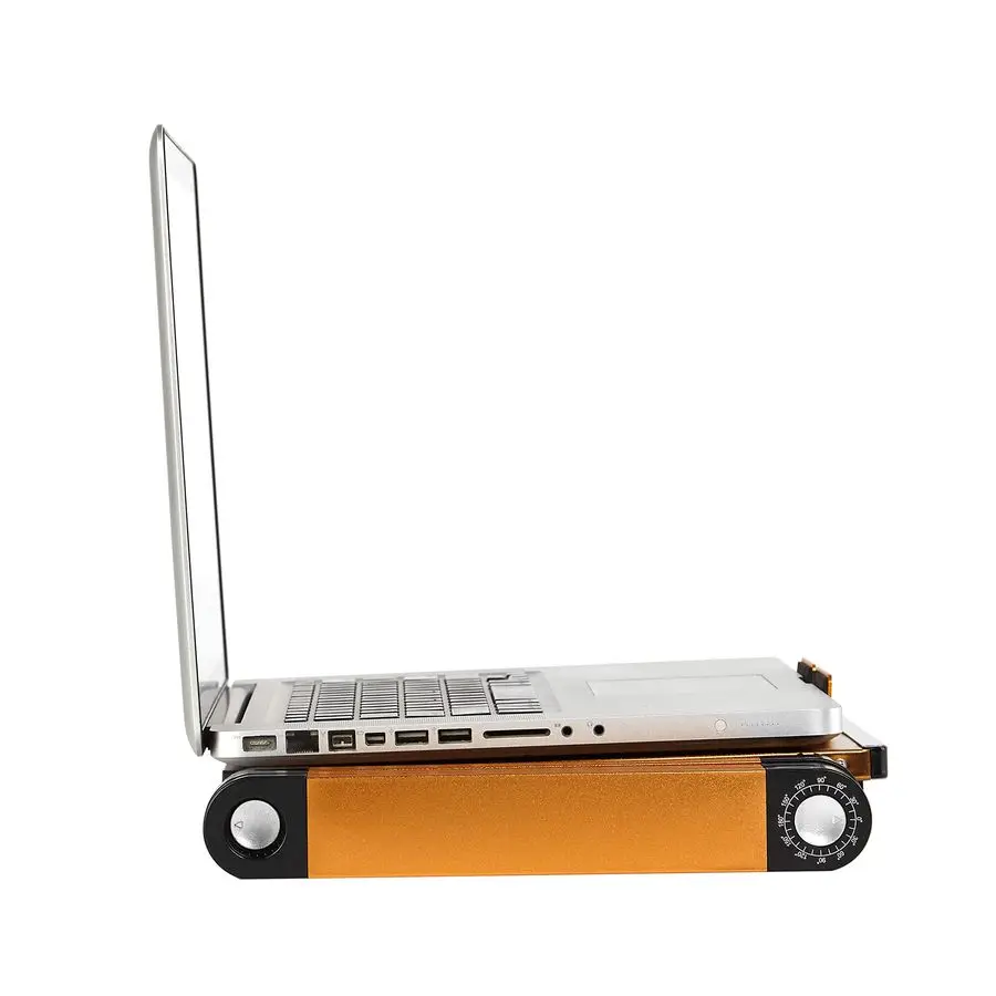 

Shop Gold Sit Laptop Desk Stand