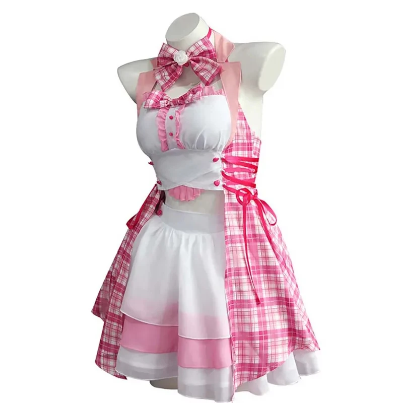 

KKL3Women Anime Game Nekopa Cosplay Vanilla Chocola Costume k15[[