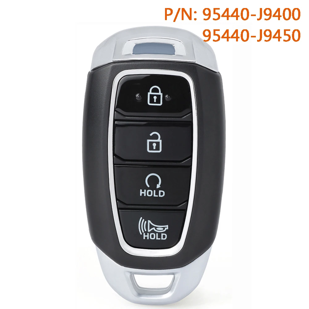 

KEYECU 95440-J9400 Smart Remote Car Key Fob for Hyundai Kona 2018 2019 2020 2021 2022 TQ8-FOB-4F43 433MHz 4 Buttons