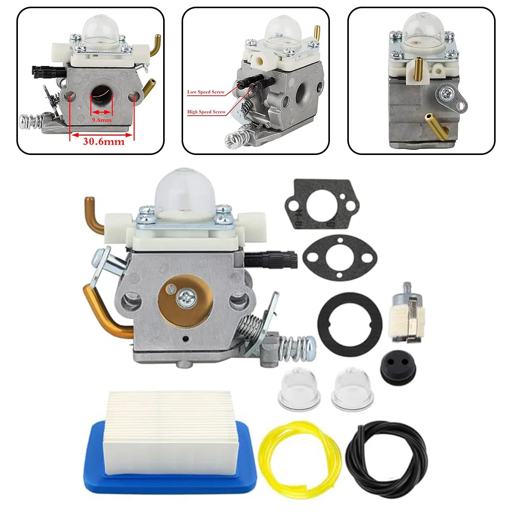 

For Echo Compatible Carburetor Assembly Featuring Part Numbers C1M K77 and C1M K76 Fits Multiple Popular Leaf Blow Models
