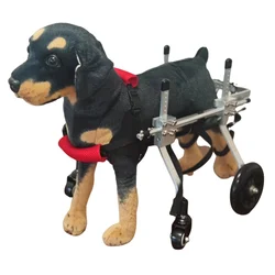 Dog wheelchair Pet hind limb disability paralysis rehabilitation Wheelchair dog rehabilitation car animal assisted support four-