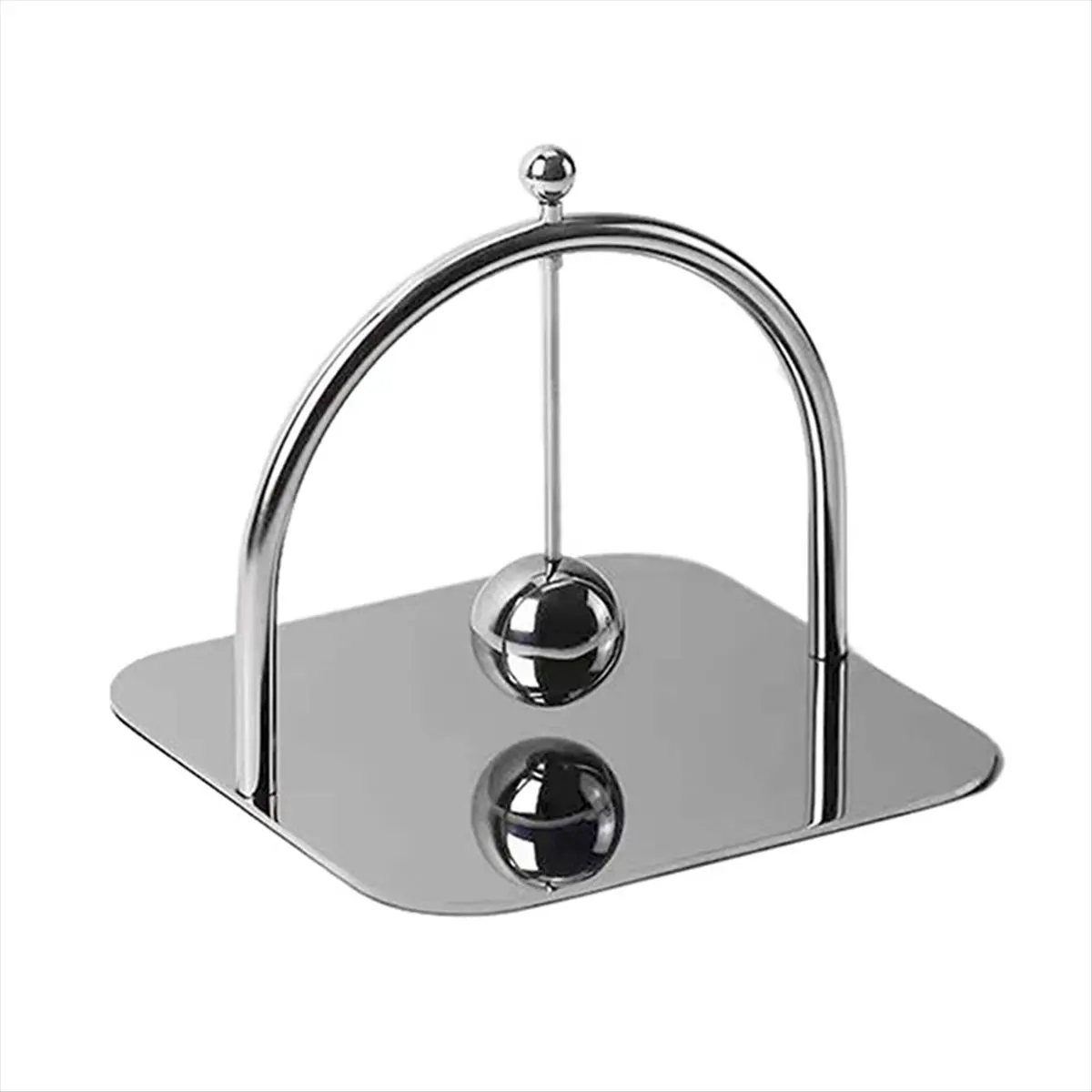2026 Trend Napkin Holder with Weighted Arm Modern Napkin Rack Square Napkin Stand for Kitchen Countertop Dinning Table Picnics