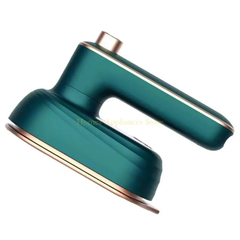D0AB Handheld Cloth Steamer Convenient Garment Iron 38W Travel Iron Travel Steamer Metal Texture Fabric Steams Iron for Hotel