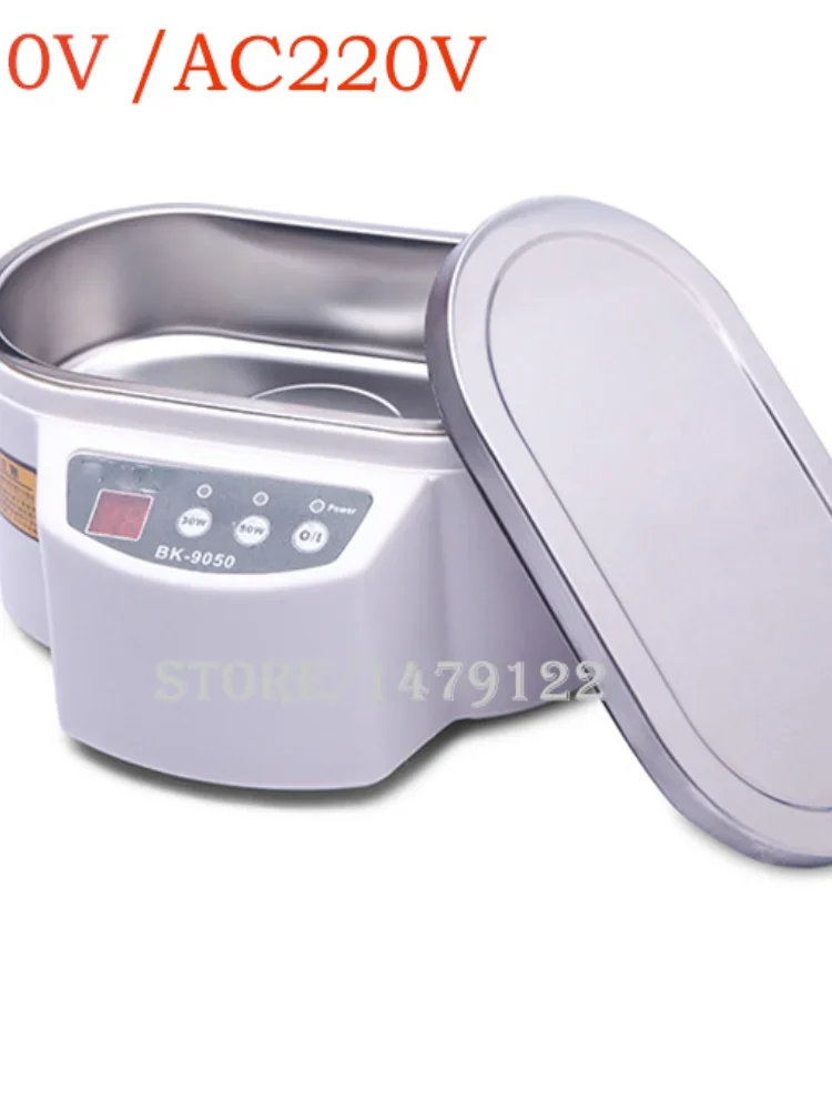 Mini Ultrasonic Cleaner for Jewelry Glasses Circuit Board  Dental Bath  Electric Makeup Brush Cleaner 30W/50W 110V/220V